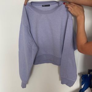 Lila zara sweater 100% cotton